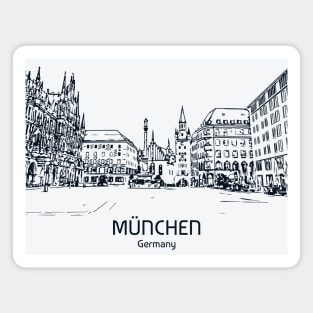 München - Germany Magnet